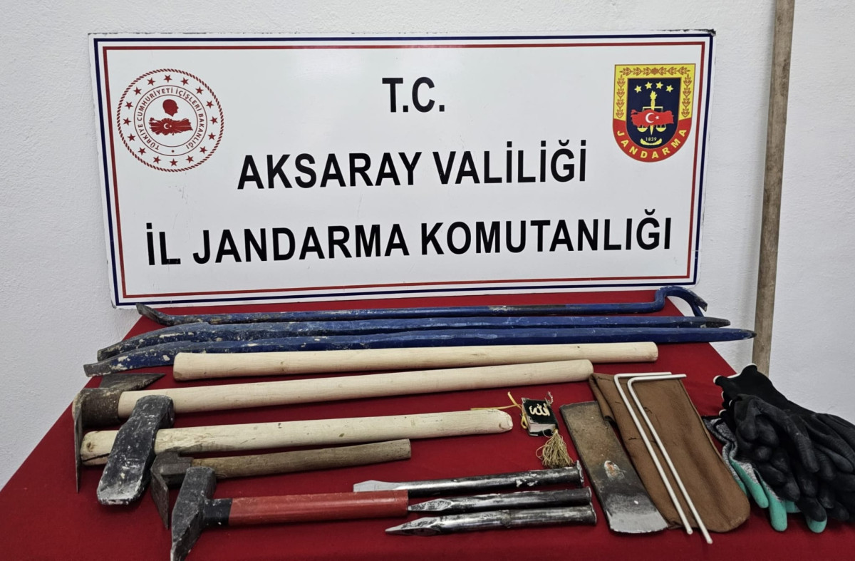 Aksaray'da Definecilik Operasyonu: 5 Şüpheli Suç Üstü Yakalandı