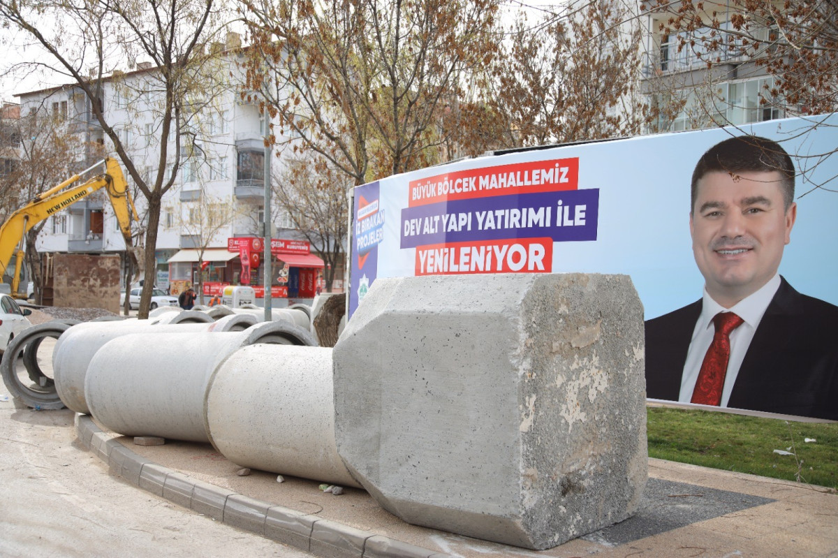 BÜYÜK BÖLCEK CADDESİ DEV ALTYAPI VE ÜST YAPI YATIRIMI İLE MODERN GÖRÜNÜME KAVUŞUYOR