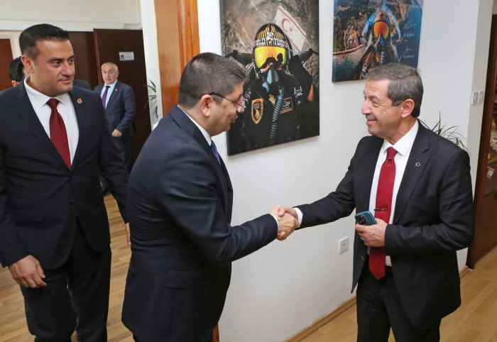 DIŞİŞLERİ BAKANI ERTUĞRULOĞLU: “ÇÖZÜM; İKİ KOMŞU DEVLETİN İŞ BİRLİĞİDİR”