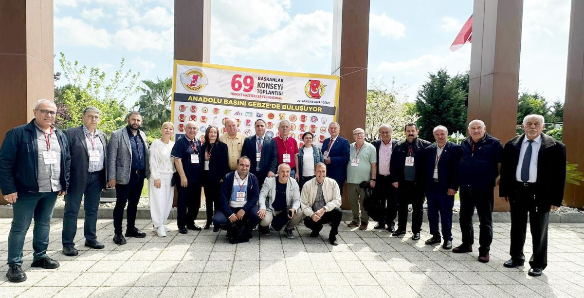 TGF 69. Başkanlar Konseyi toplantısı Gebze Gazeteciler Cemiyeti’nin ev sahipliğinde başladı.