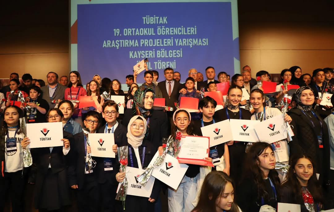 TÜBİTAK ÖDÜLLERİ  BAŞARISI SEVİNDİRDİ 
